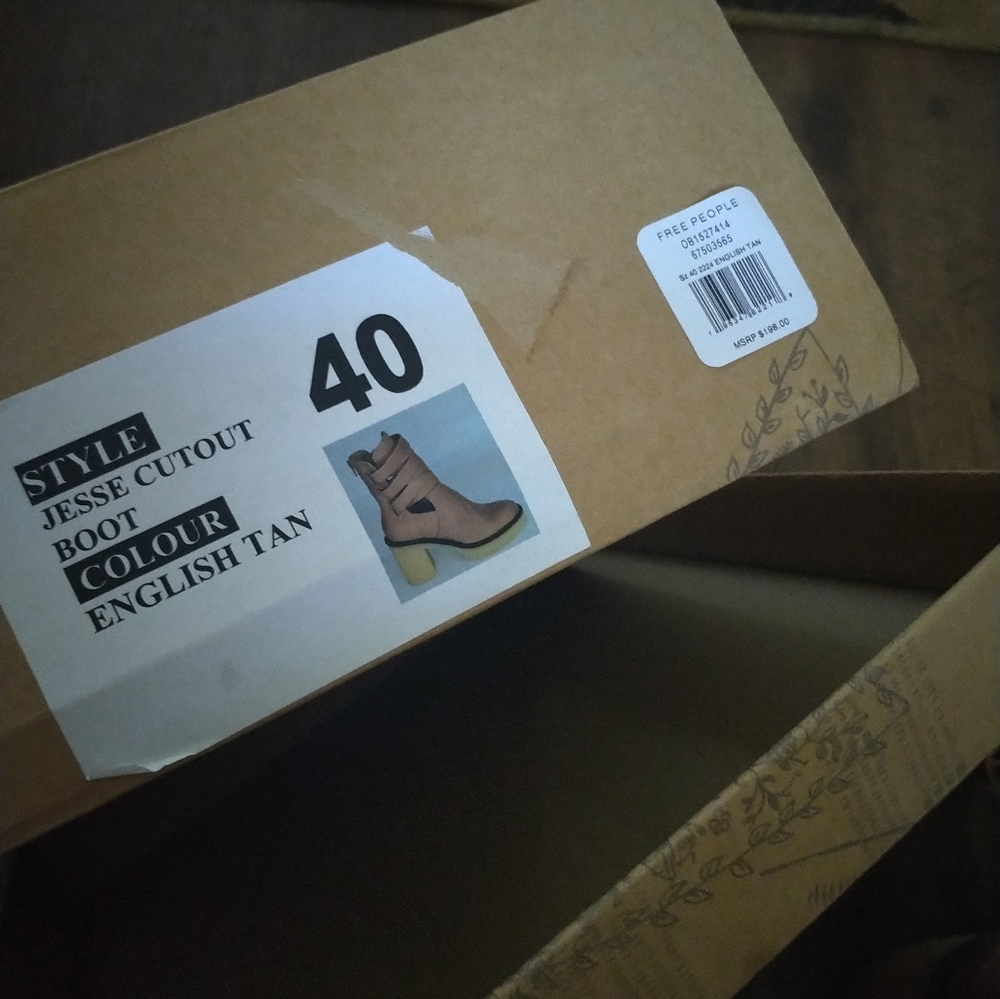 Free People Jesse Cutout Boot Size 40 - Picture 10 of 11